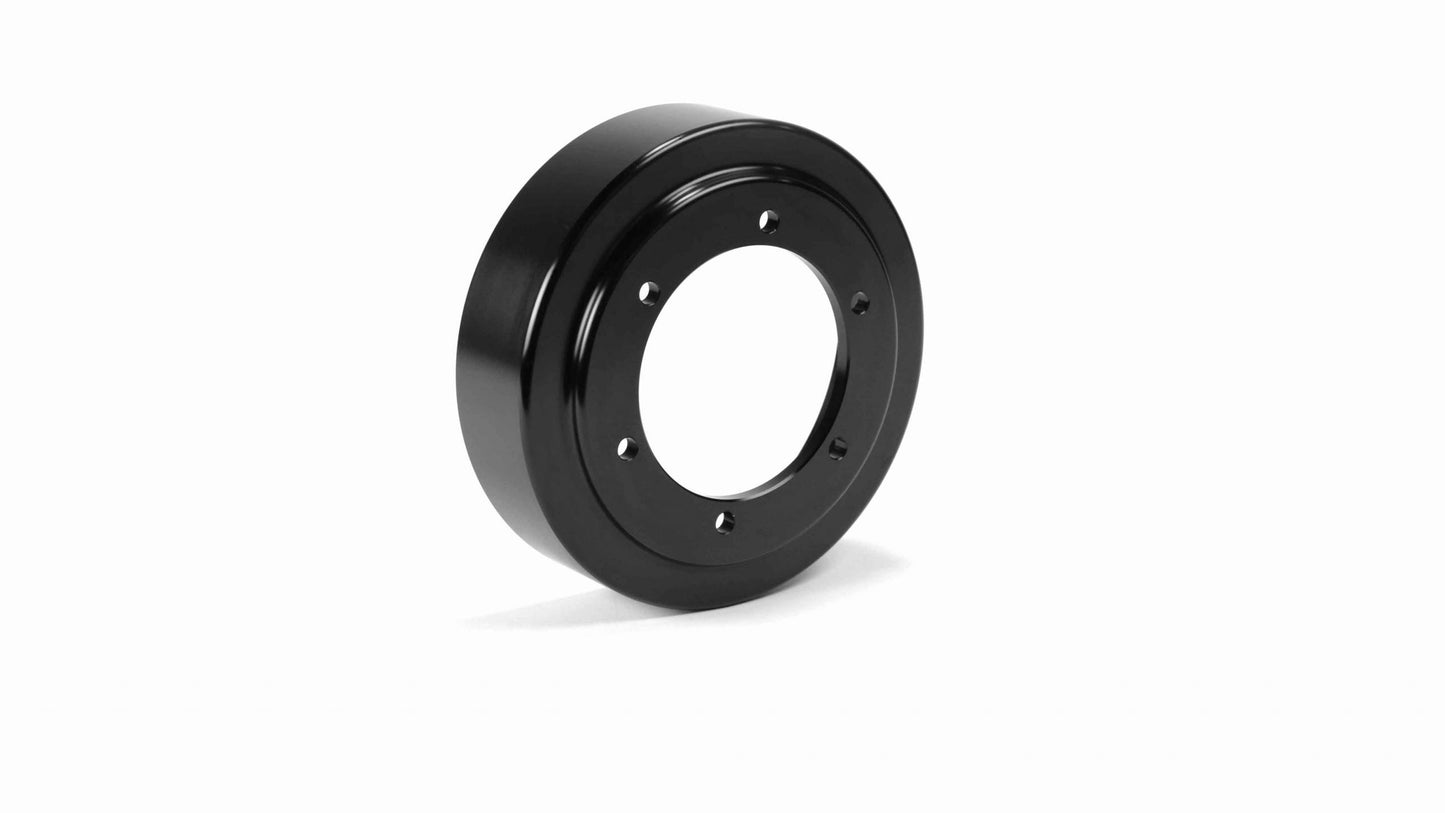 Fleece Performance Fan Drive Pulley for 2013-2018 Cummins 5.9L/6.7L- Black Finish