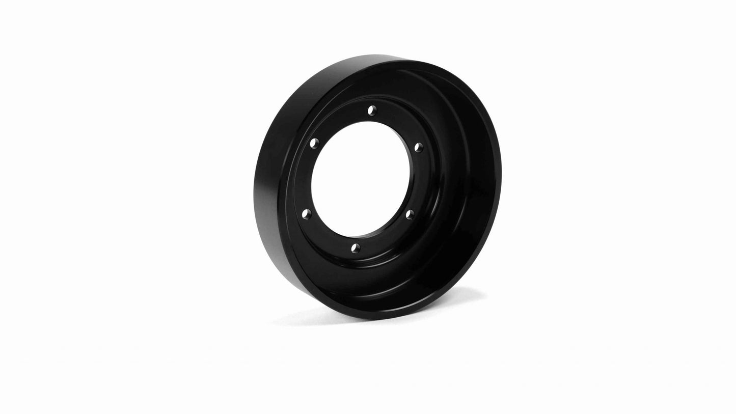 Fleece Performance Fan Drive Pulley for 2003-2012 Cummins 5.9L/6.7L- Black Finish