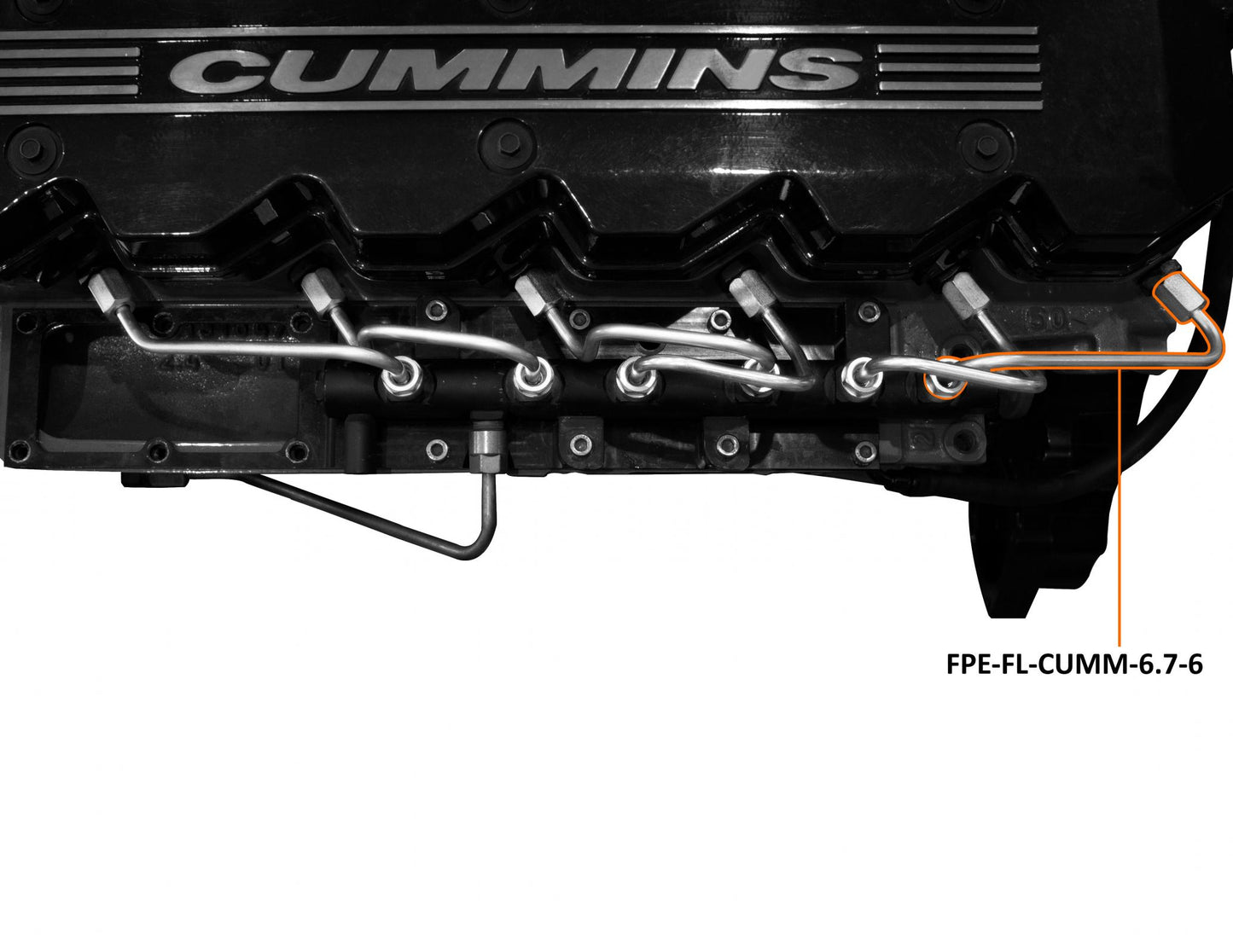 Fleece Performance Fuel Injection Line for 2007.5-2018 Cummins 6.7L