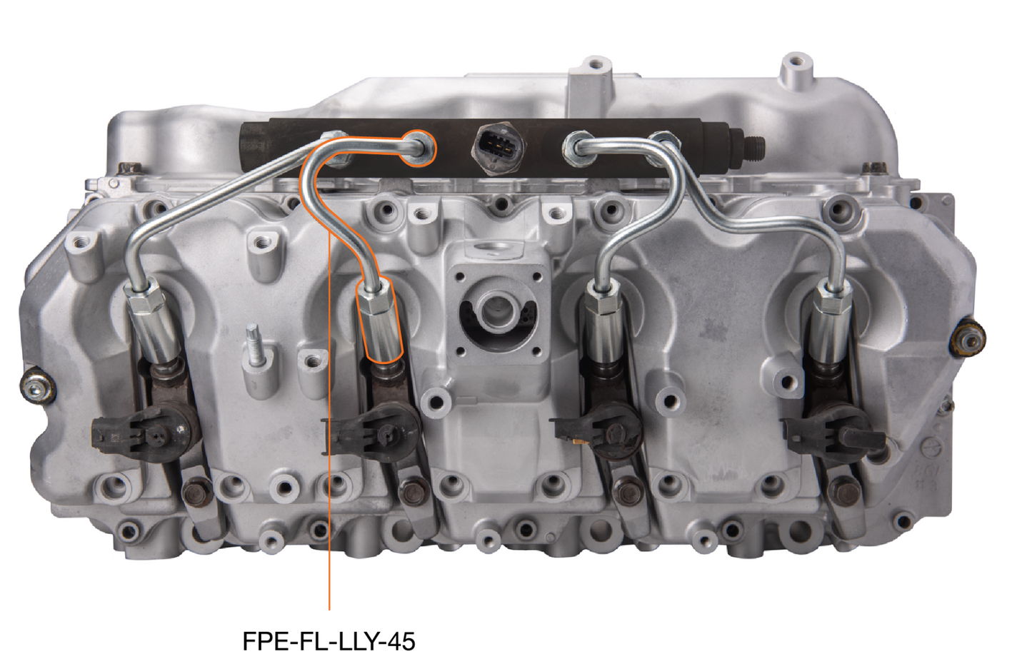 Fleece Performance High Pressure Injection Line for 2004.5-2005 LLY Duramax 6.6L- Number 4 or Number 5
