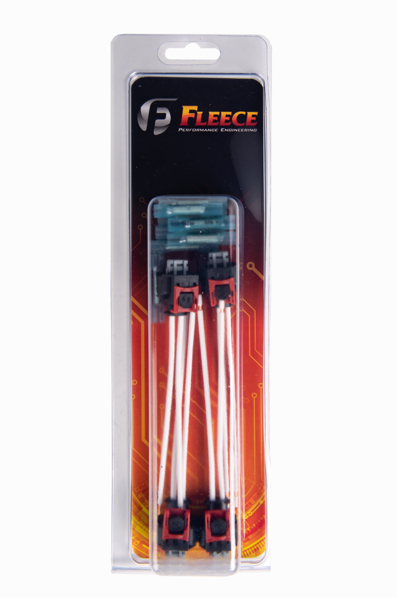 Fleece Performance Replacement Fuel Injector Connector With Pigtail for 2017-2024 L5P Duramax 6.6L - 4 pack