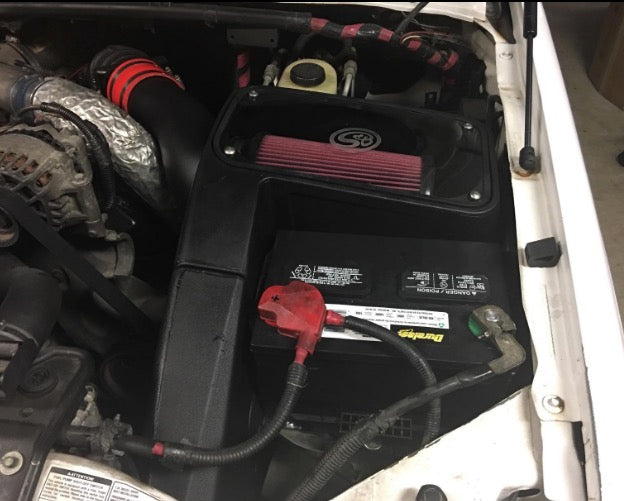 S&B Cold Air Intake (Cotton Cleanable) 98€™-03€™ Ford Powerstroke 7.3L €“ 75-5062