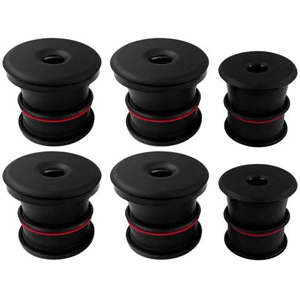S&B Body Mount Kit for 03-07 (6pc) Ford Super Duty Red. & Ext. Cab 6.0L €“ 81-1000