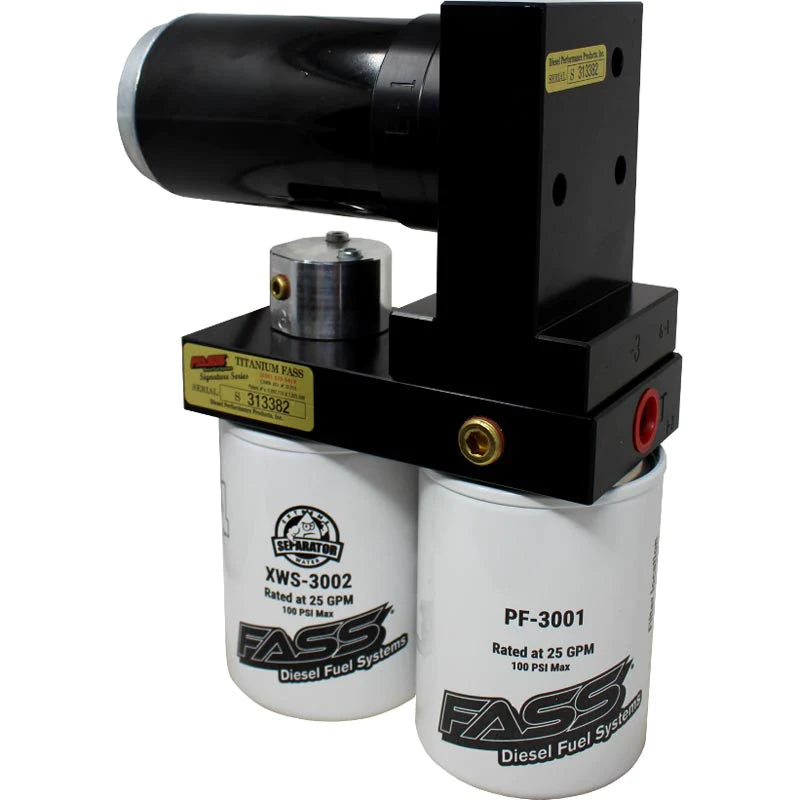 FASS Titanium Signature Series Diesel Fuel Lift Pump 99€™-07€™ Ford 7.3L & 6.0L Powerstroke (220GPH) TSF14220G