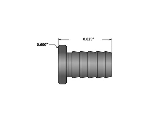 Fleece Performance 3/8 Inch Billet Aluminum Universal Block Off Plug