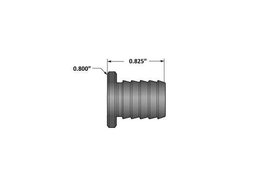 Fleece Performance 1/2 Inch Billet Aluminum Universal Block Off Plug