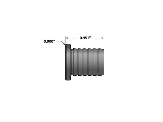 Fleece Performance 5/8 Inch Billet Aluminum Universal Block Off Plug