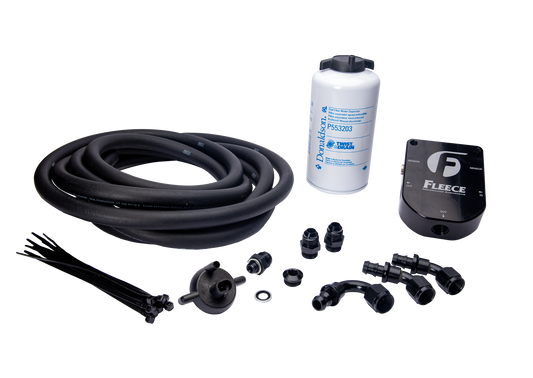 Fleece Performance Auxiliary Fuel Filter Kit for 1998.5-2002 Cummins 5.9L