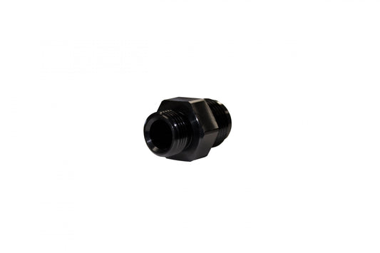 Fleece Performance  -10AN to 3/4 Inch-16 Straight Male Black with O-Ring