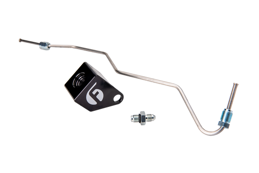 Fleece Performance Exhaust Back Pressure Relocation Kit for 2007.5-2012 Cummins 6.7L