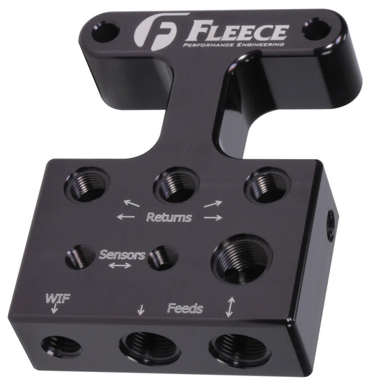 Fleece Performance Fuel Distribution Block for 2007.5-2009 Cummins 6.7L