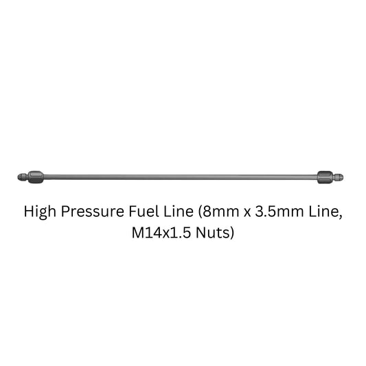 Fleece Performance High Pressure Fuel Line 8mm x 3.5mm Line M14 x 1.5 Nuts